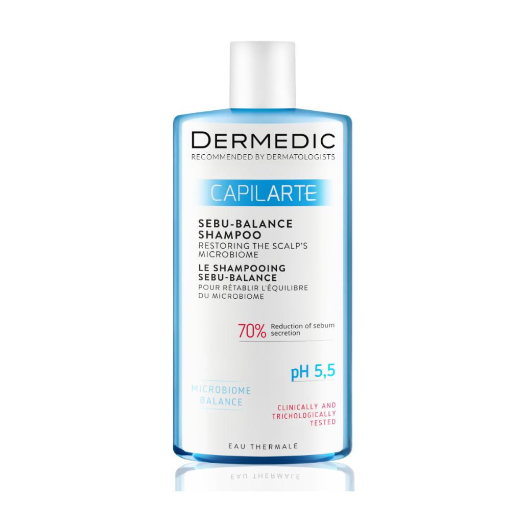 Dermedic Capilarte Sebu-balance Shampoo Restoring the Scalp's Microbiome 300ml