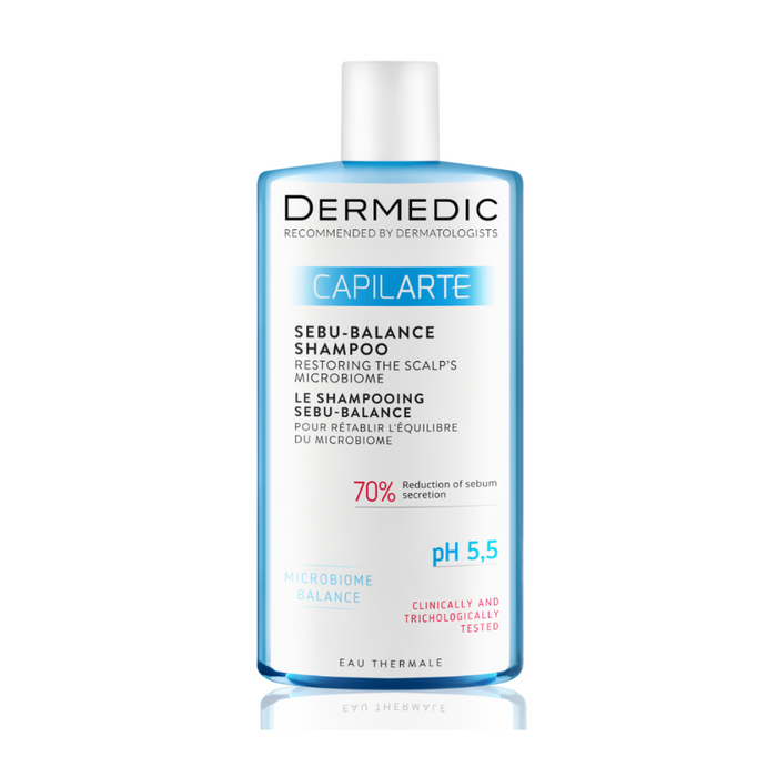 Dermedic Capilarte Sebu-Balance Shampoo Restoring the Scalp's Microbiome 300ml