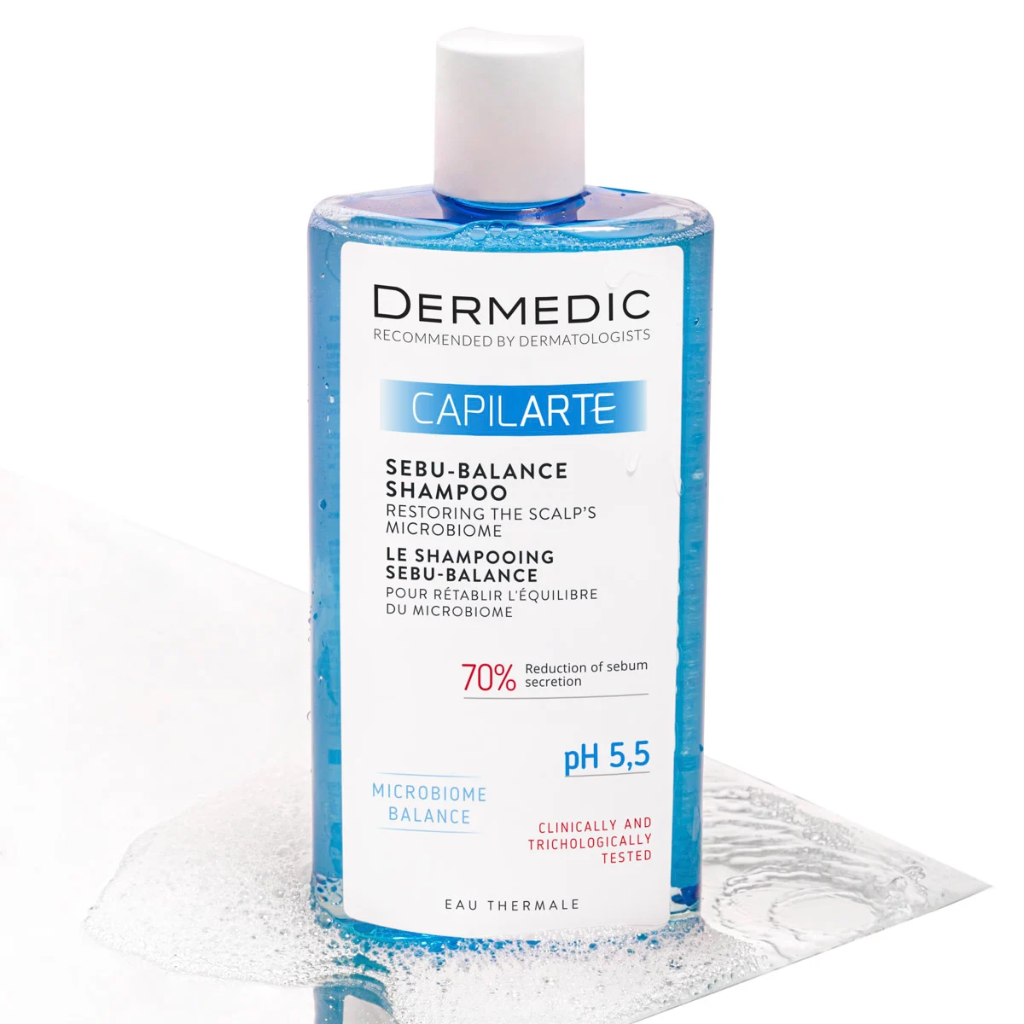 Dermedic Capilarte Sebu-balance Shampoo Restoring the Scalp's Microbiome 300ml