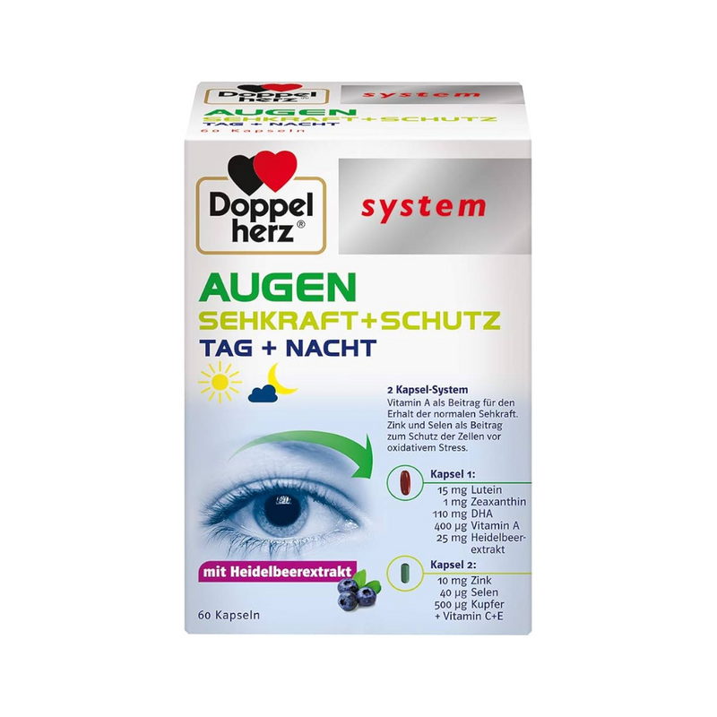 Doppelherz System Augen Sehkraft + Schutz 120 Caps