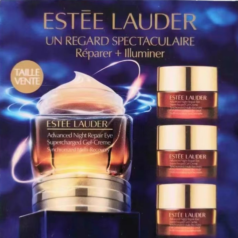 Estee Lauder Advanced Night Repair Eye Supercharged Gel-Creme Synchronized Multi-Recovery 15ml+5ml*3