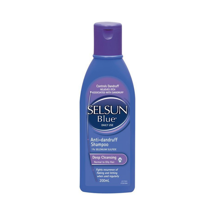 Selsun Blue Anti Dandruff Shampoo Deep Cleansing 200ml