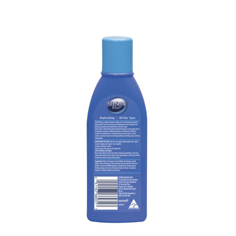 Selsun Blue Anti Dandruff Shampoo Replenishing 200ml