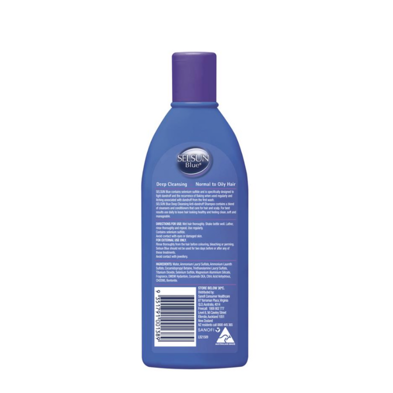 Selsun Blue Deep Cleansing Anti Dandruff Shampoo 375ml