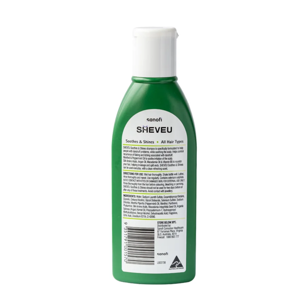 Sheveu Soothes & Shines Anti-Dandruff Shampoo 200ml