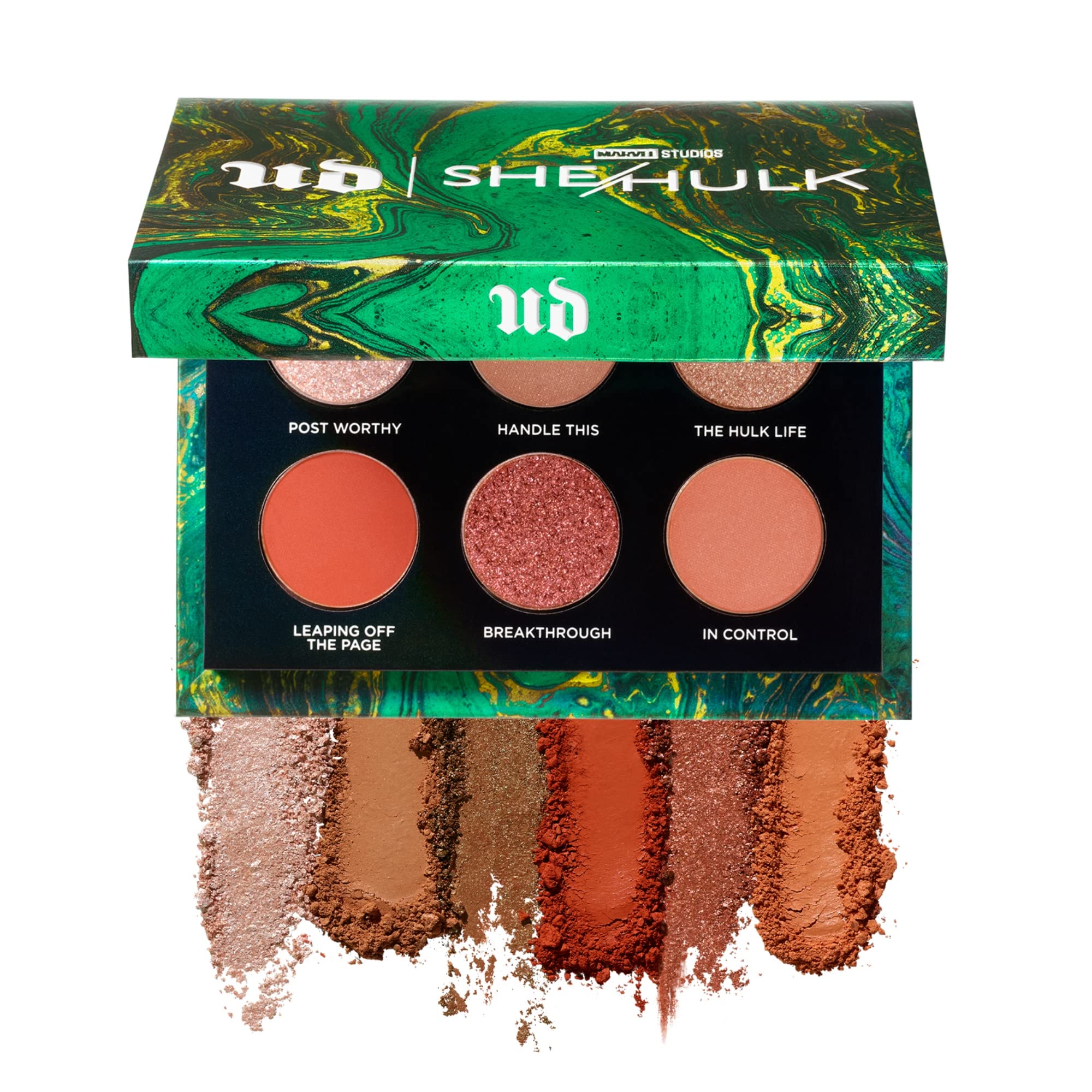 UD X MARVEL cheapest STUDIOS SHE-HULK MINI EYESHADOW PALETTE COLLECTORS’ ITEM LIMITED ED.